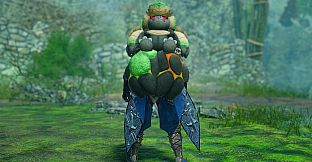 Monster Hunter Rise - "Stuffed Garangolm" Hunter layered weapon (Charge Blade)
