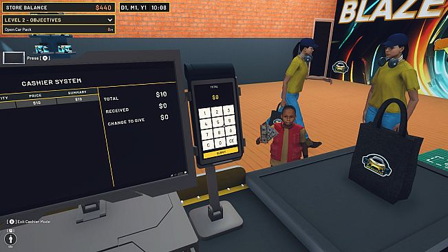 Mini Racer Car Shop Simulator