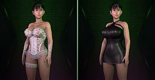 Lustborn - Latex & Lace Outfit Pack