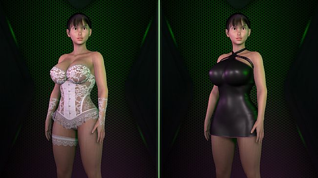 Lustborn - Latex & Lace Outfit Pack