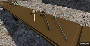 GameGuru MAX Low Poly Asset Pack - Mage Weapons: Melee