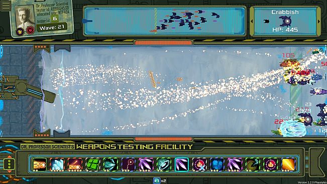 Dr. Professor Scientist's Weapons Testing Facility