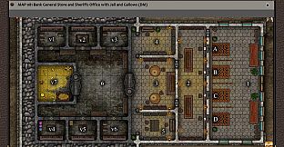 Fantasy Grounds - Paths to Adventure: Taverns and Storefronts (Map Pack)