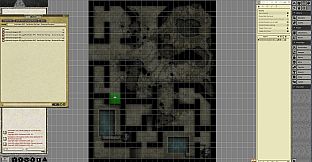 Fantasy Grounds - Pathfinder RPG - Pathfinder Flip-Mat - Shattered Dungeon