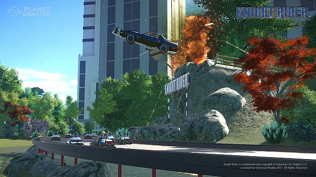 Planet Coaster - Knight Rider K.I.T.T. Construction Kit