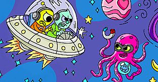 100 Cats Lost In Space Find & Color