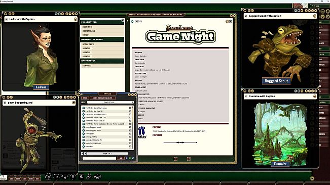 Fantasy Grounds - Pathfinder 2 RPG - Game Night - Dawn of the Frogs