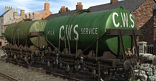 Trainz 2019 DLC - UK 6 Wheel Milk Tanker Pack 1