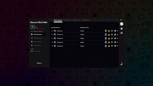 Discord Rich Me! Engine