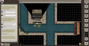 Fantasy Grounds - Black Scrolls Docks and Canals (Map Tile Pack)