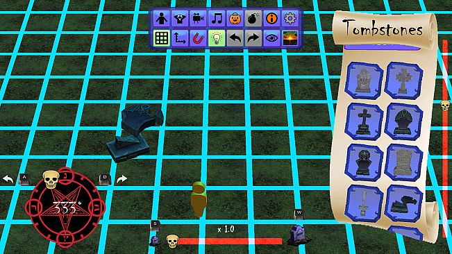 Halloween Decoration Sandbox