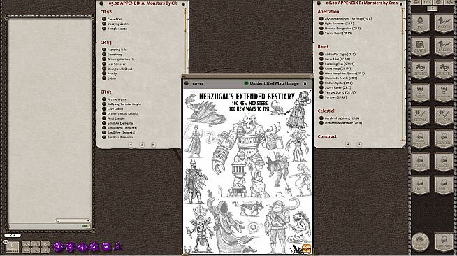 Fantasy Grounds - Nerzugal's Extended Bestiary (5E)