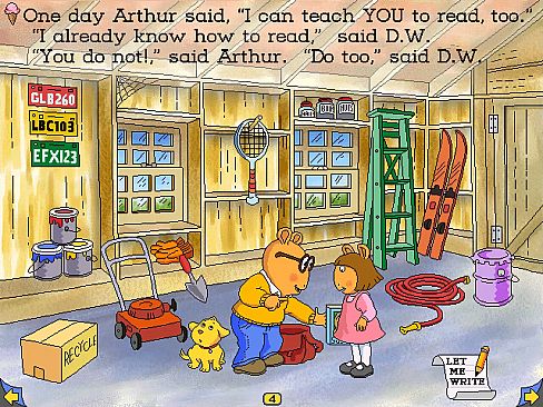 Arthur's Reading Race