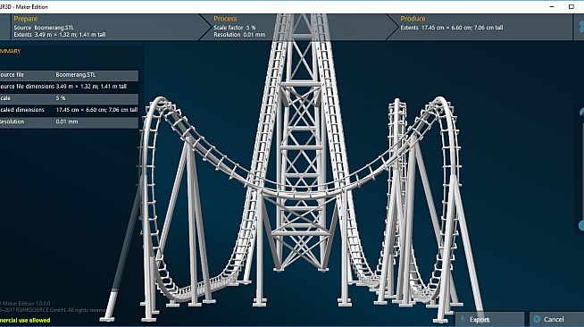 CUR3D Steam Edition - Permission for commercial use