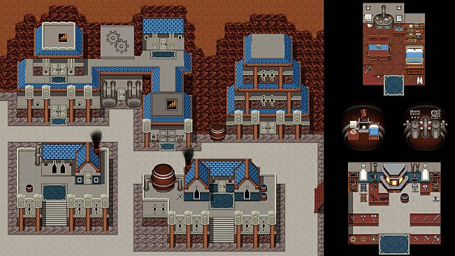 RPG Maker MZ - KR Dwarf Kingdom Tileset
