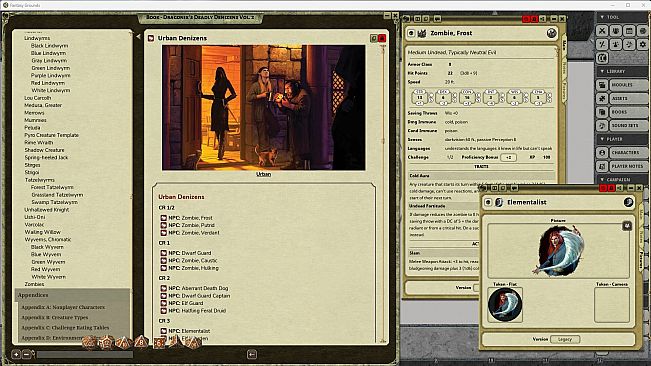 Fantasy Grounds - Dragonix's Deadly Denizens II