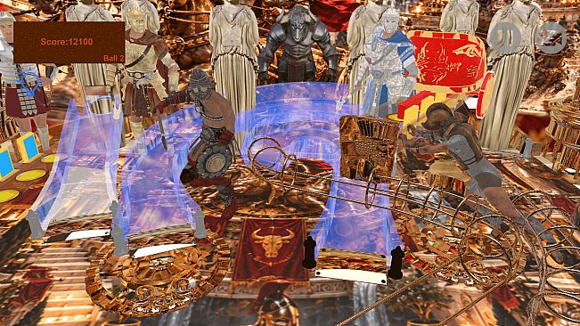 Pinball Pirate Fantasy Gladiators