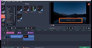 Movavi Video Editor Plus 2020 Effects - Mystical Galaxy Pack