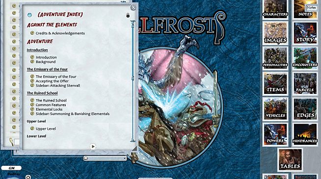 Fantasy Grounds - Hellfrost: Against the Elements (Savage Worlds)