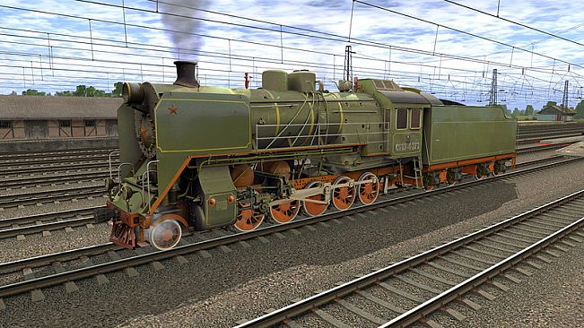 Trainz 2022 DLC - CO17-4171 ( Russian Loco and Tender )