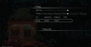 ­Into the Deep Dark Green Sleep