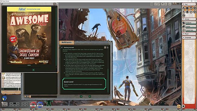 Fantasy Grounds - Fallout RPG: Showdown in Skull Canyon