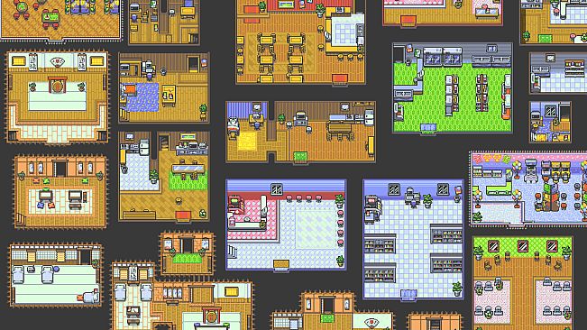 RPG Maker MV - Pocket Valley Graphic pack Interior