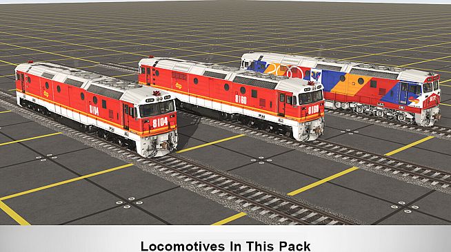 Trainz 2022 DLC - NSW 81 Class SRA Pack