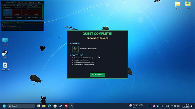 MARINE.EXE - Desktop RPG