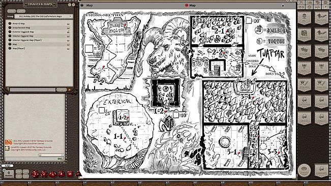 Fantasy Grounds - Dungeon Crawl Classics 2013 Holiday Module: The Old God's Return (DCC)
