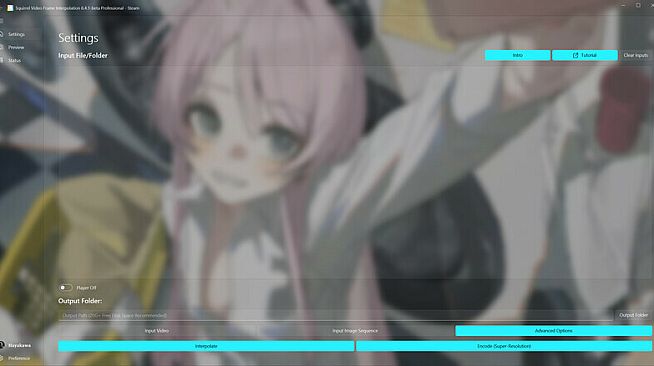 SVFI - Transparent Footage Support