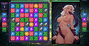 ELF STRIP DUEL: HENTAI MATCH 3