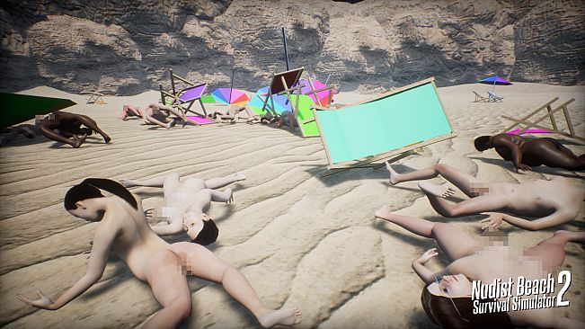 Nudist Beach Survival Simulator 2