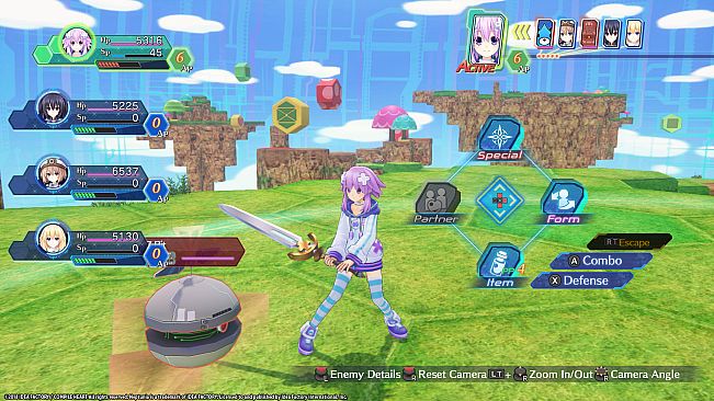 Megadimension Neptunia VIIR - 4 Goddesses Online Premium Weapon Set