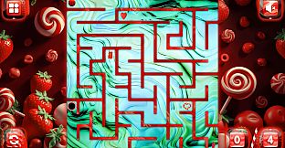 Sweetie Candy Maze: Crimson Strawberry