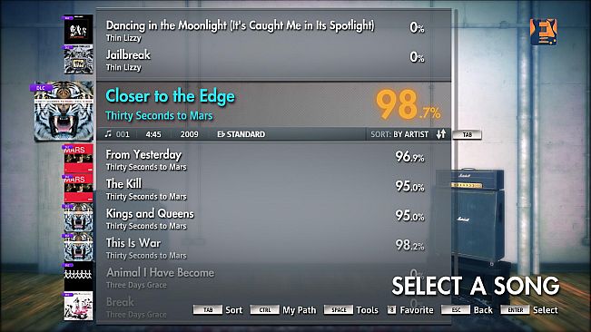 Rocksmith 2014 – Thirty Seconds to Mars - “Closer to the Edge”