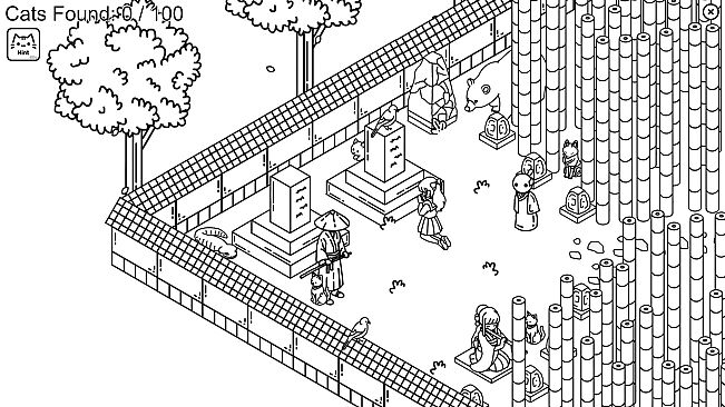 Hidden Cats In Japanese Village