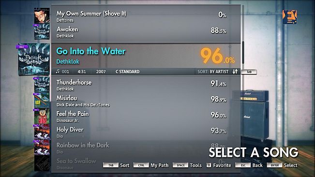 Rocksmith 2014 – Dethklok - “Go Into the Water”