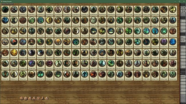 Fantasy Grounds - Fantasy Token Collection - Jungle Denizens 01