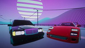 RetroDrift: Retrowave Online Road