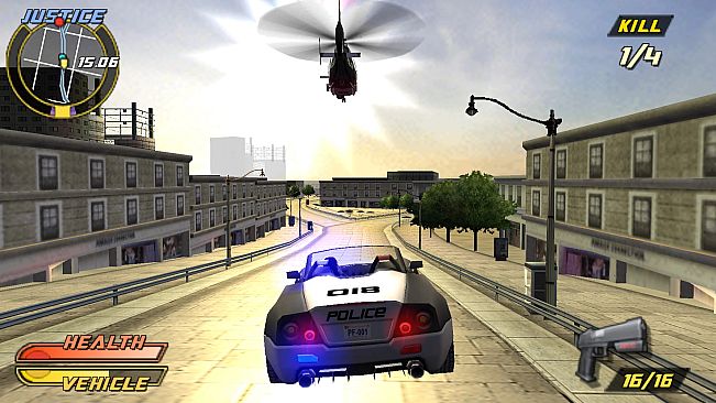 Pursuit Force: Extreme Justice (PSP)