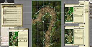 Fantasy Grounds - Pathfinder RPG - GameMastery Map Pack: Forest Trails