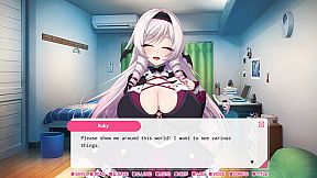 My oshi vtuber jumped through the screen and now we're living together: I want to make a contract with the lady vampire