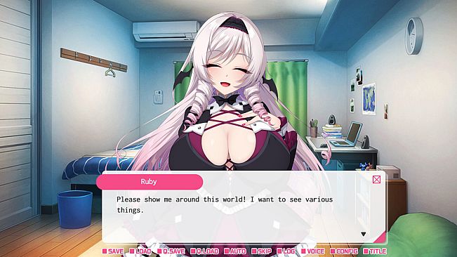 My oshi vtuber jumped through the screen and now we're living together: I want to make a contract with the lady vampire