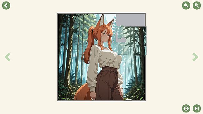 Fancy's Monster Girl Forest Jigsaw Puzzle