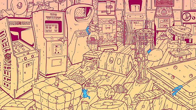 An Arcade Full of Cats