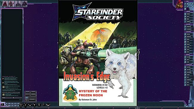 Fantasy Grounds - Starfinder Society - Invasion's Edge: Mystery of the Frozen Moon