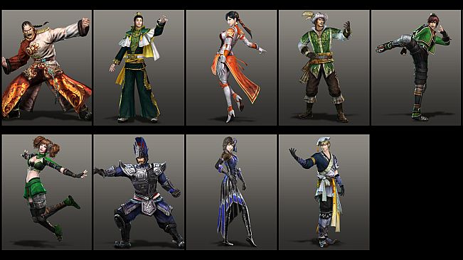 DW8E: DW7 Original Costume Pack 1
