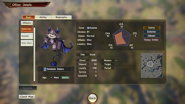 RTK14: Nijisanji VTubers: "Kuzuha, Sister Claire, and Debidebi Debiru" Collaboration Officer Data