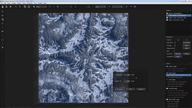GPU Terrain Painter